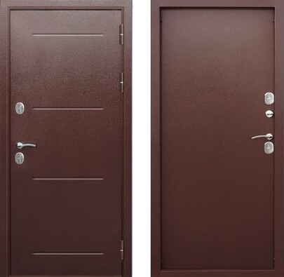 Входная дверь Дверь Цитадель Isoterma 11 см Медный антик (металл-металл) в Сосновый Бор