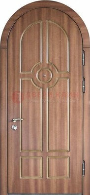 Арочная дверь с отделкой массивом ДА-35 в Сосновый Бор