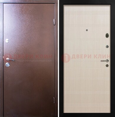 Входная дверь с порошковым покрытием и терморазрывом МДФ ДП-210 в Сосновый Бор