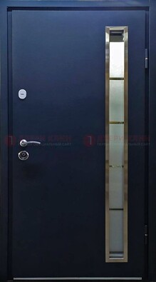 Металлическая дверь с порошковым покрытием и МДФ Белый дуб ДП-219 в Сосновый Бор