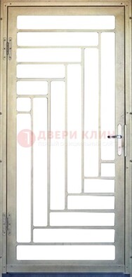 Железная решетчатая дверь с узором ДР-41 в Сосновый Бор