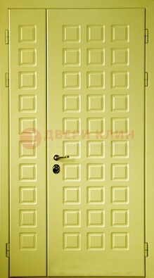 Салатовая тамбурная дверь ДТМ-28 в Сосновый Бор