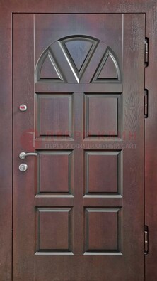 Уличная стальная дверь с виноритом ДВТ-166 в Сосновый Бор