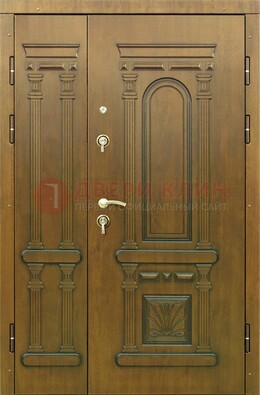 Полуторная железная дверь с виноритом ДВТ-174 в Сосновый Бор