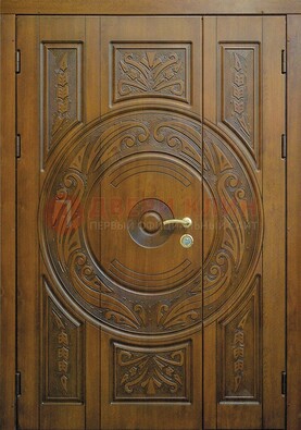 Входная полуторная дверь с виноритом ДВТ-182 в Сосновый Бор