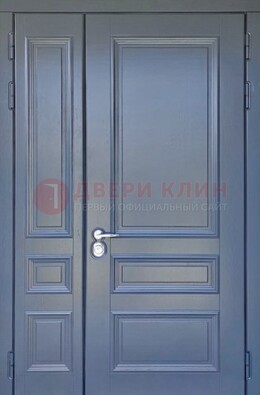 Темно-серая железная дверь с виноритом ДВТ-242 в Сосновый Бор